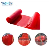 Iwweldjar Ħamra PVC Strip Purtiera